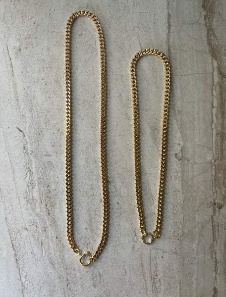 Azalea Curb Chain Necklace