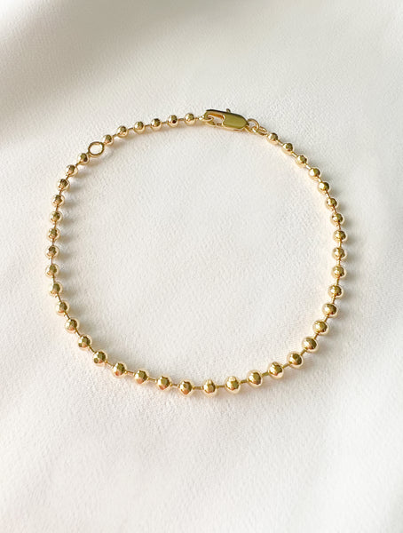 BEXO Gold Bead Bracelet