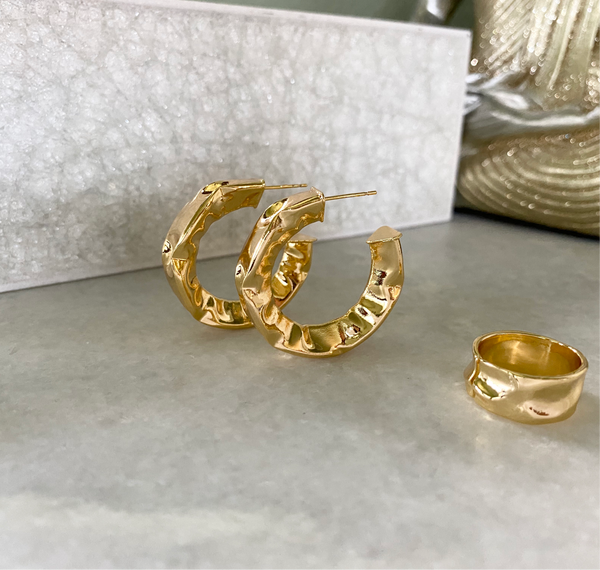 Nimia II Hoop Earrings
