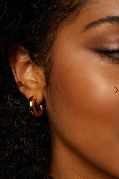 BEXO Gold Mini Hoops