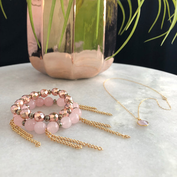 Rose Quartz Stack